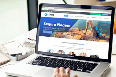 Criação de Identidade Visual e Site para Corretora de Seguros