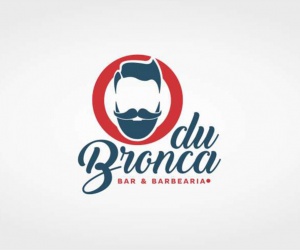 Criação de Logotipo Barbearia Du Bronca