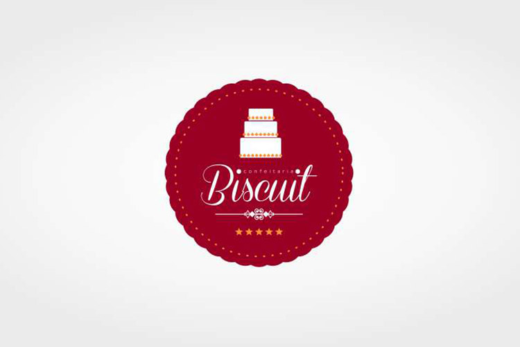 Logotipo para Confeitaria do Biscuit