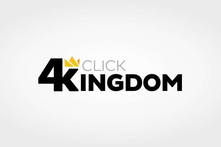 Criação de logotipo Fotógrafo Click 4 Kingdom