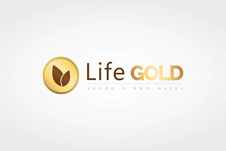 Criação de logotipo Life Gold