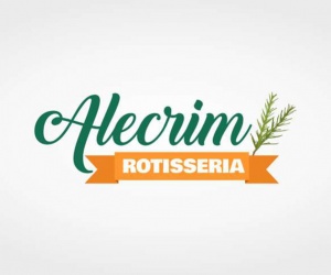 Criação de logotipo Rotisseria Alecrim