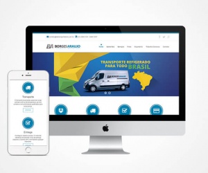 Criação de site responsivo Ba Transportadora