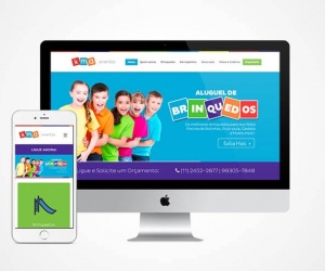 Criação de site responsivo KMA Eventos