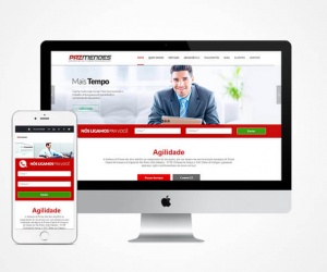 Criação de site mobile Advogados Correspondentes