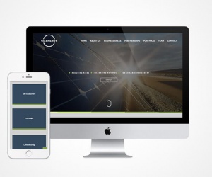 Criação de site responsivo Six Energy