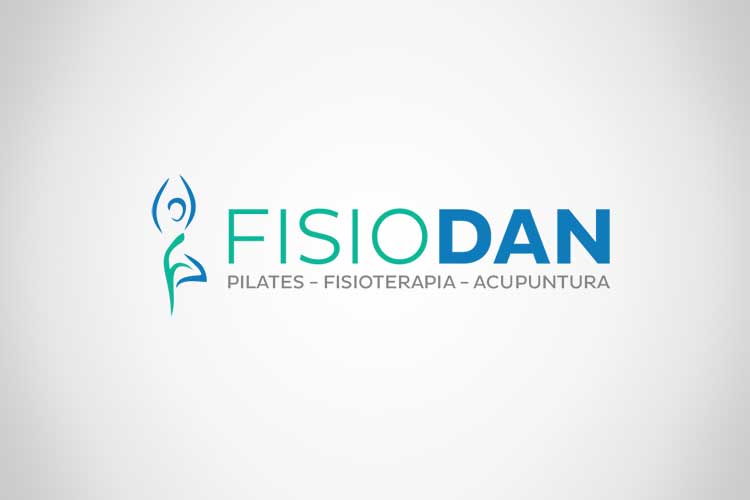 Criação de logo clinica de fisioterapia Fisiodan