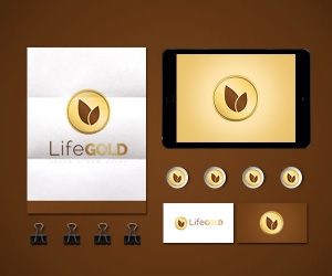 Identidade Visual Life Gold