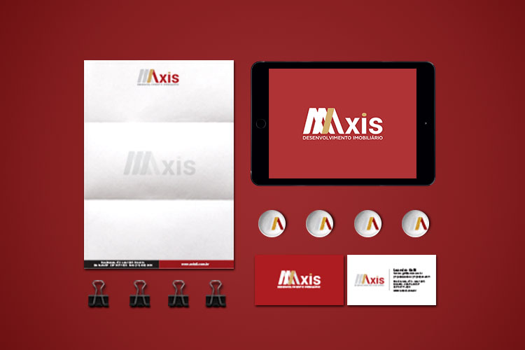 identidade visual axis